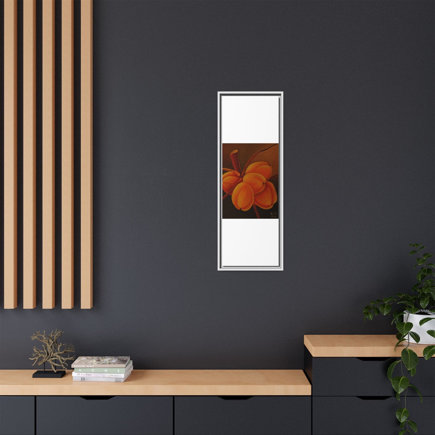 Matte Canvas, Framed (Multi-color)