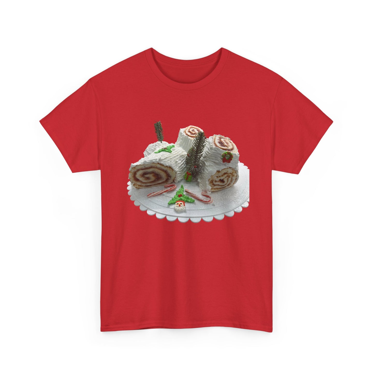 Festive Foodie Unisex Heavy Cotton Tee, Culinary Gift, Baking Lover Shirt, Holiday Apparel, Fun Food Print Top