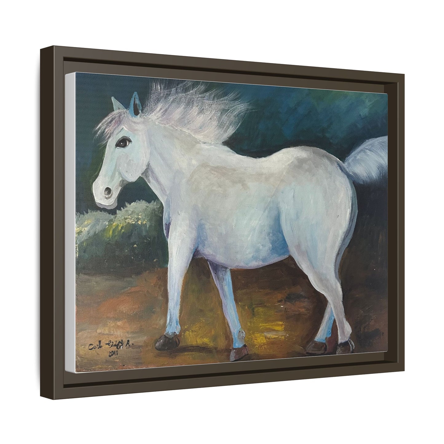 Canvas Horse Art