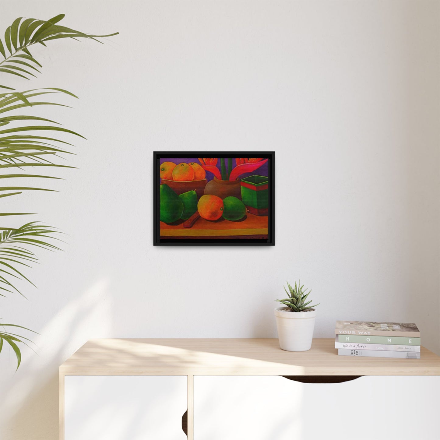 Canvas Wall Art - Tropical Fruits Design