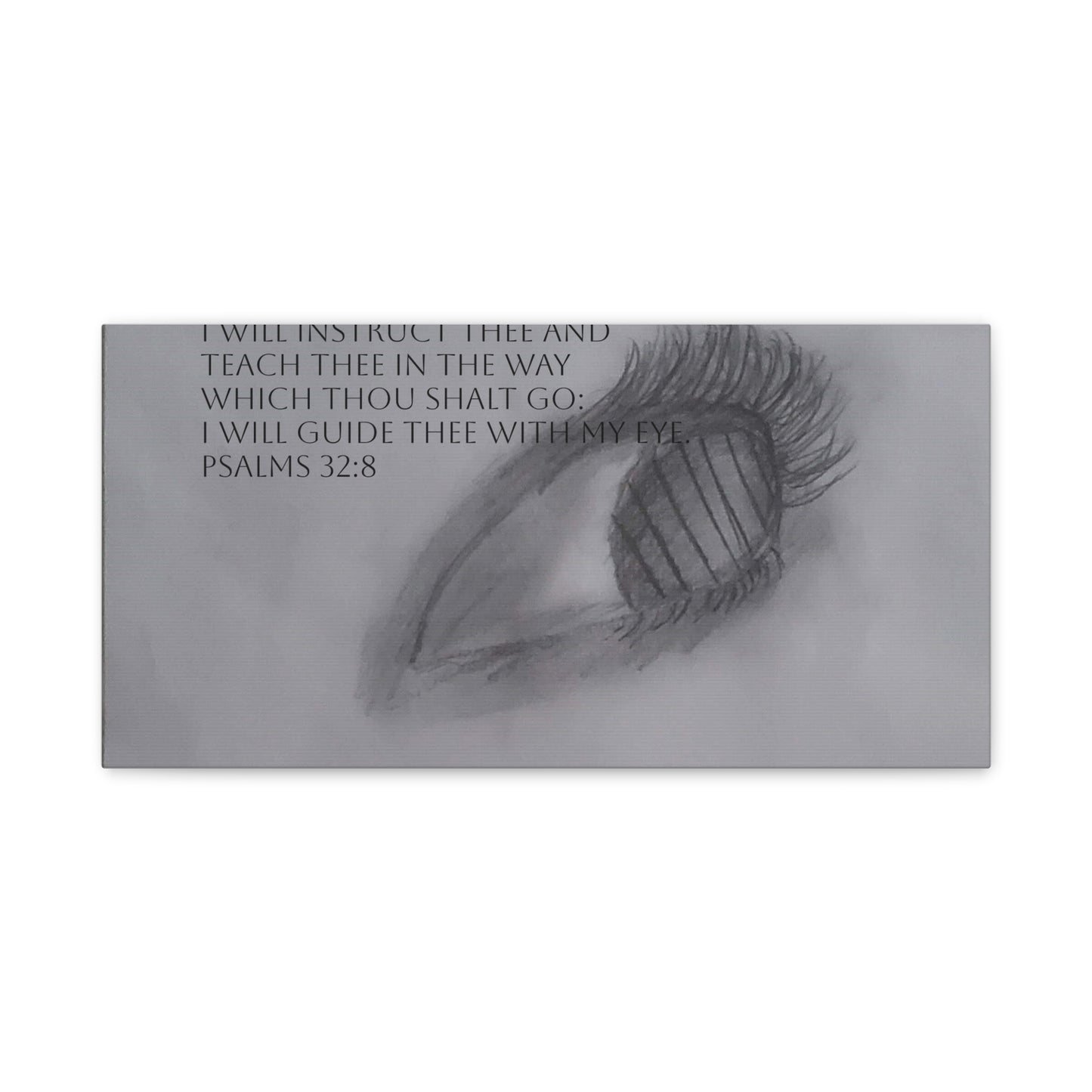 Canvas Wall Art - Jesus is Watching on Us