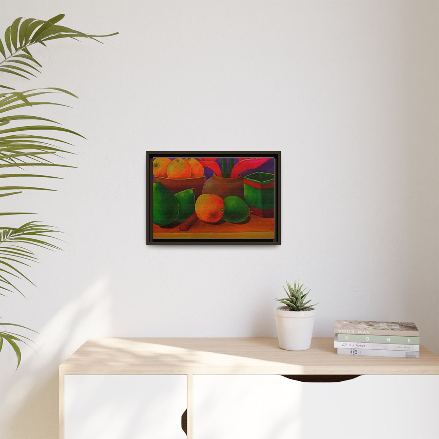 Canvas Wall Art - Tropical Fruits Design