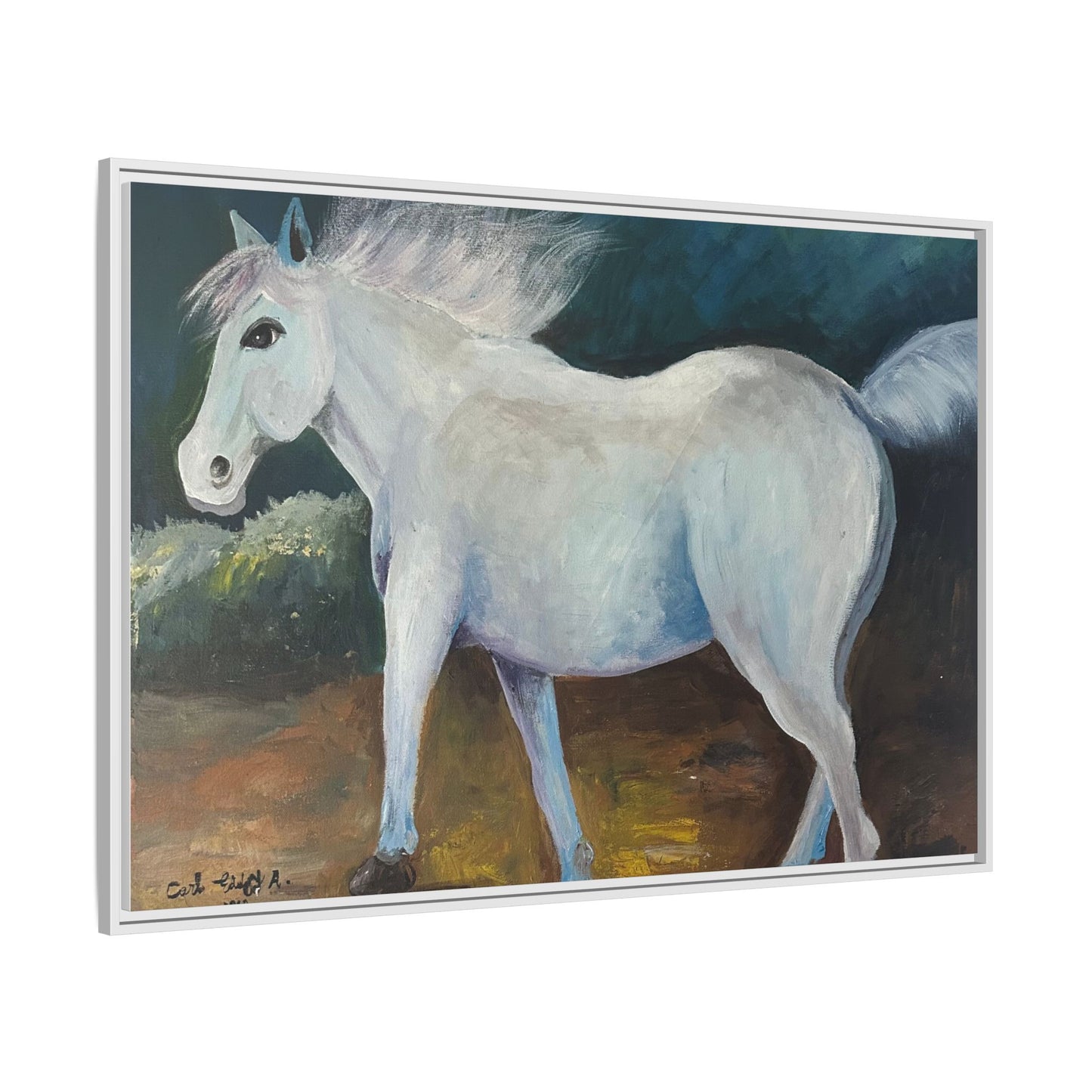 Canvas Horse Art
