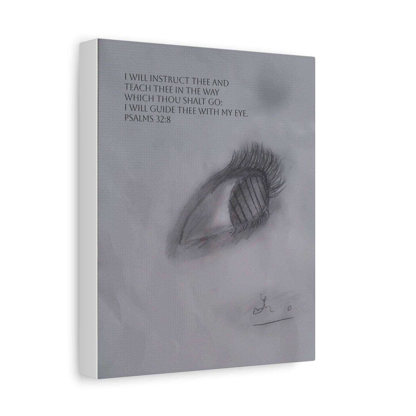 Canvas Wall Art - Jesus is Watching on Us