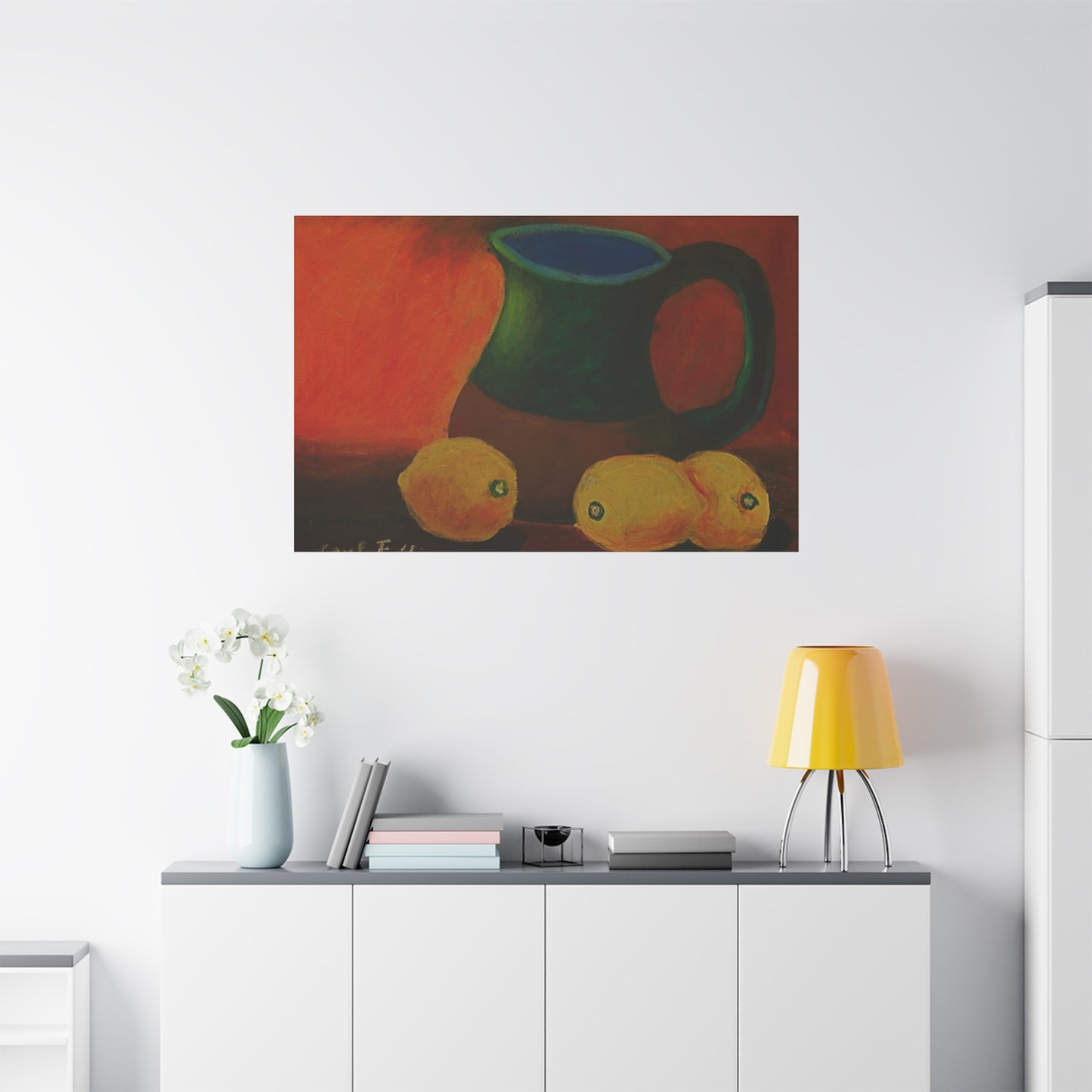 Canvas Print Tropical Lemon