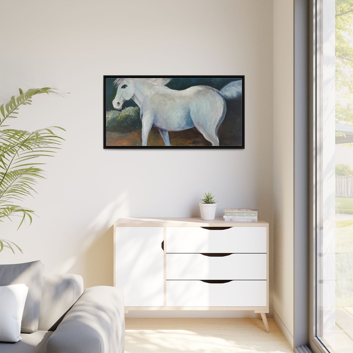 Canvas Horse Art