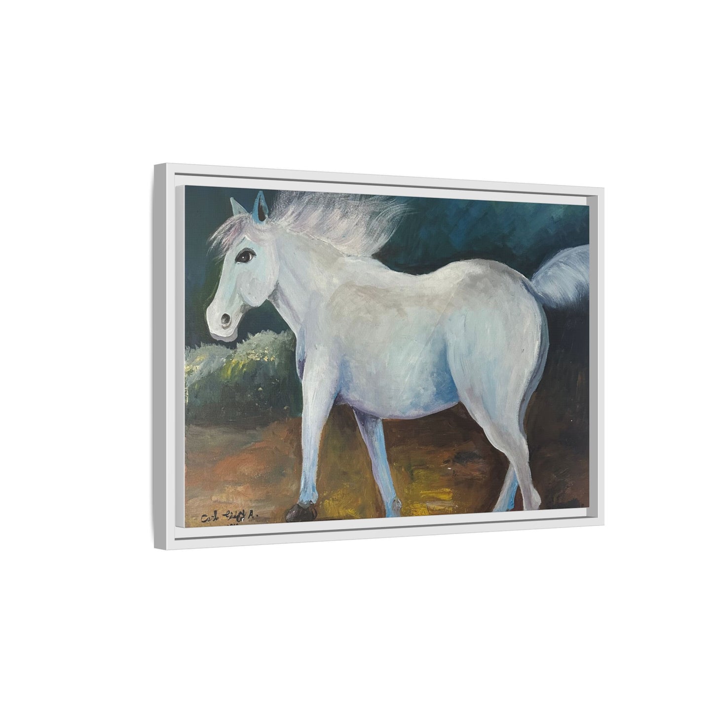Canvas Horse Art
