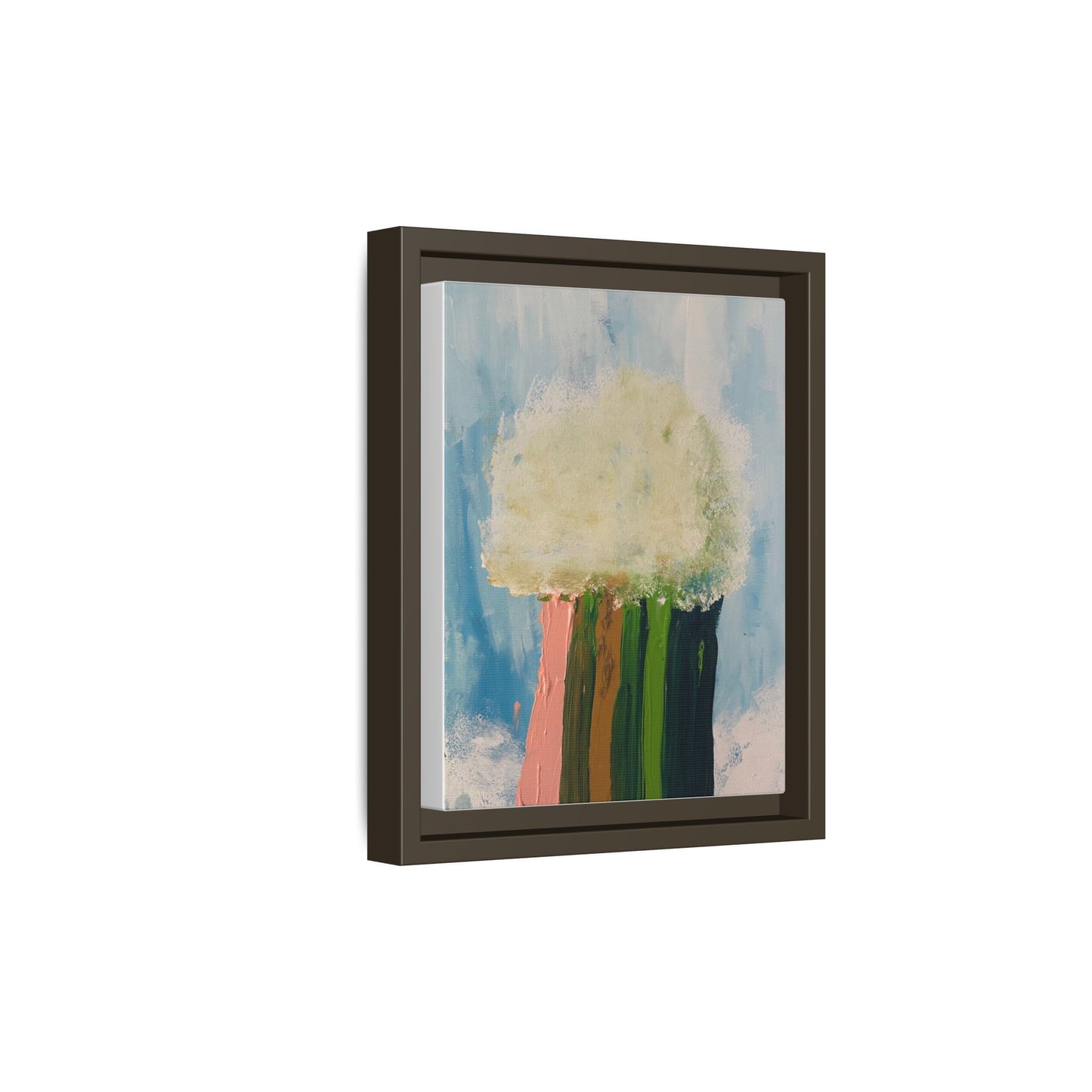 Canvas Wall Art - Cloud Dropping Rainbow