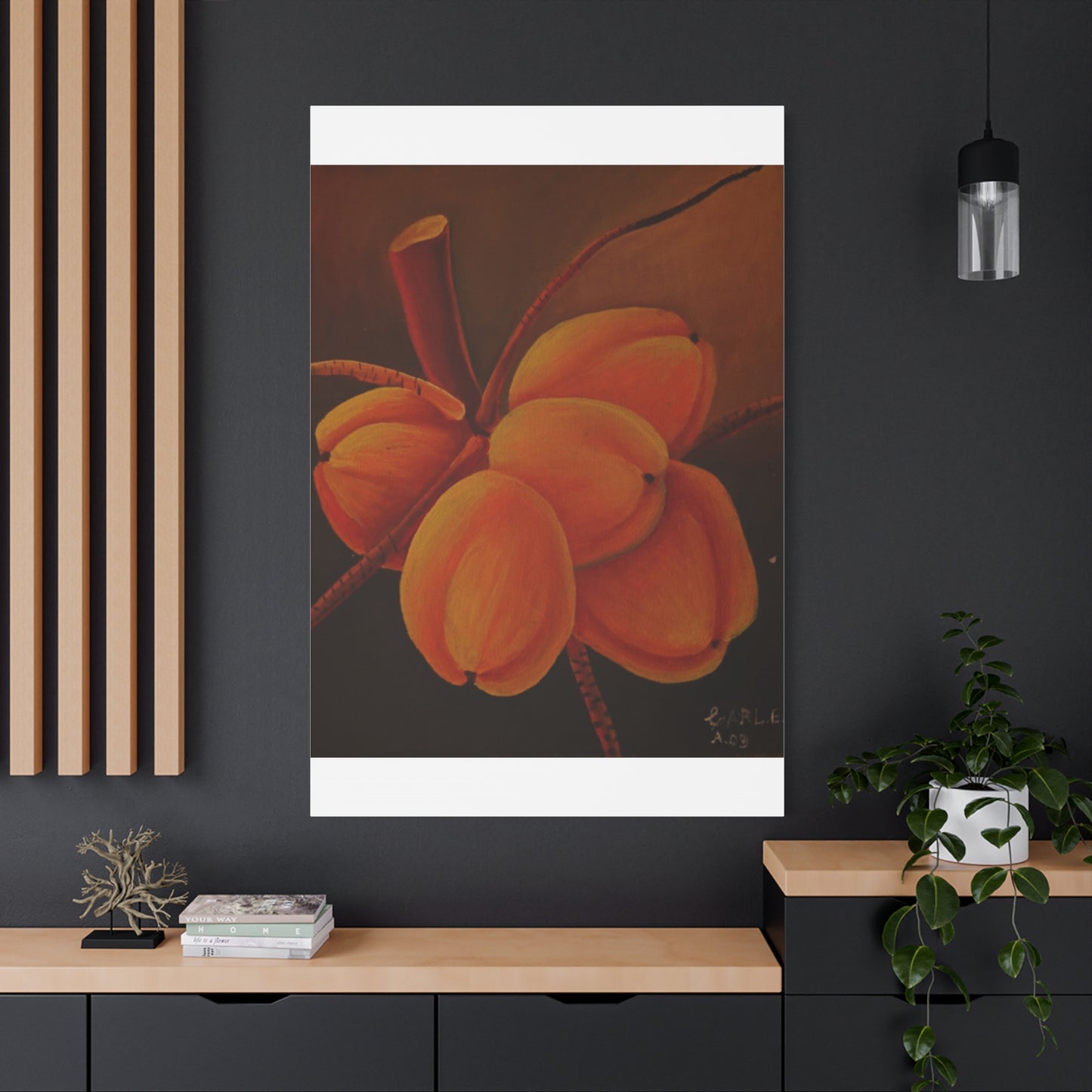 Canvas Print - Tropical Fruit Coconut Design