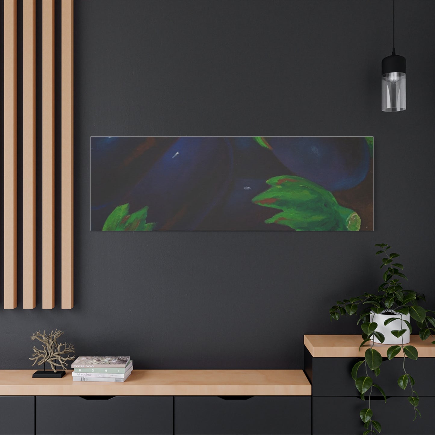 Canvas Print - Eggplant Design