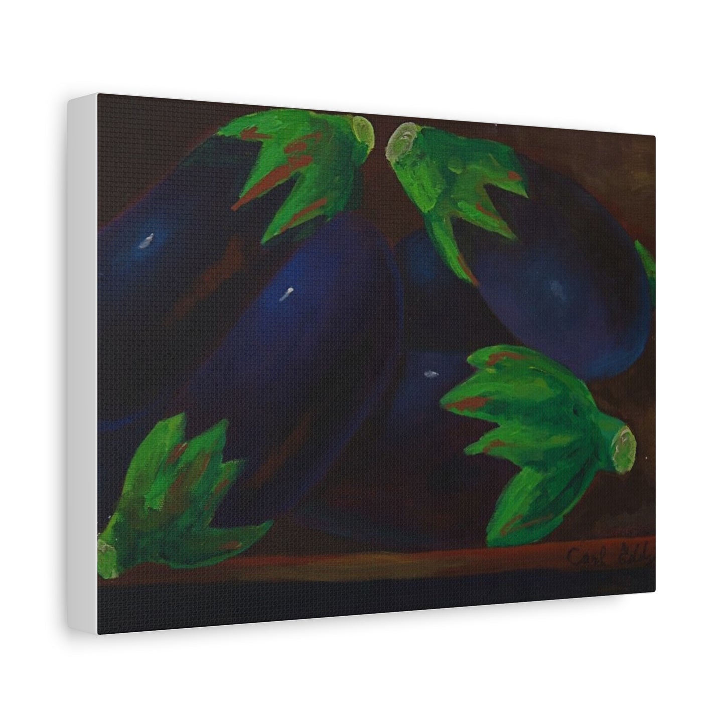 Canvas Print - Eggplant Design