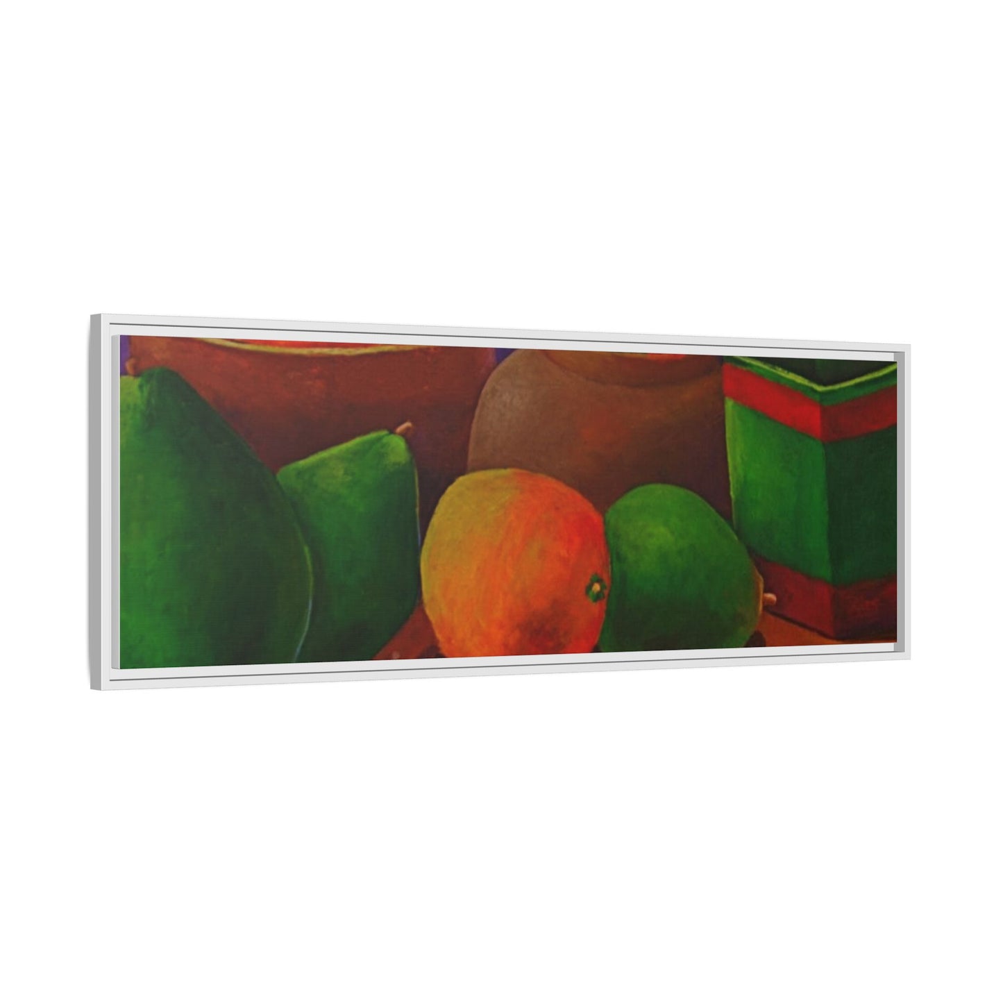 Canvas Wall Art - Tropical Fruits Design