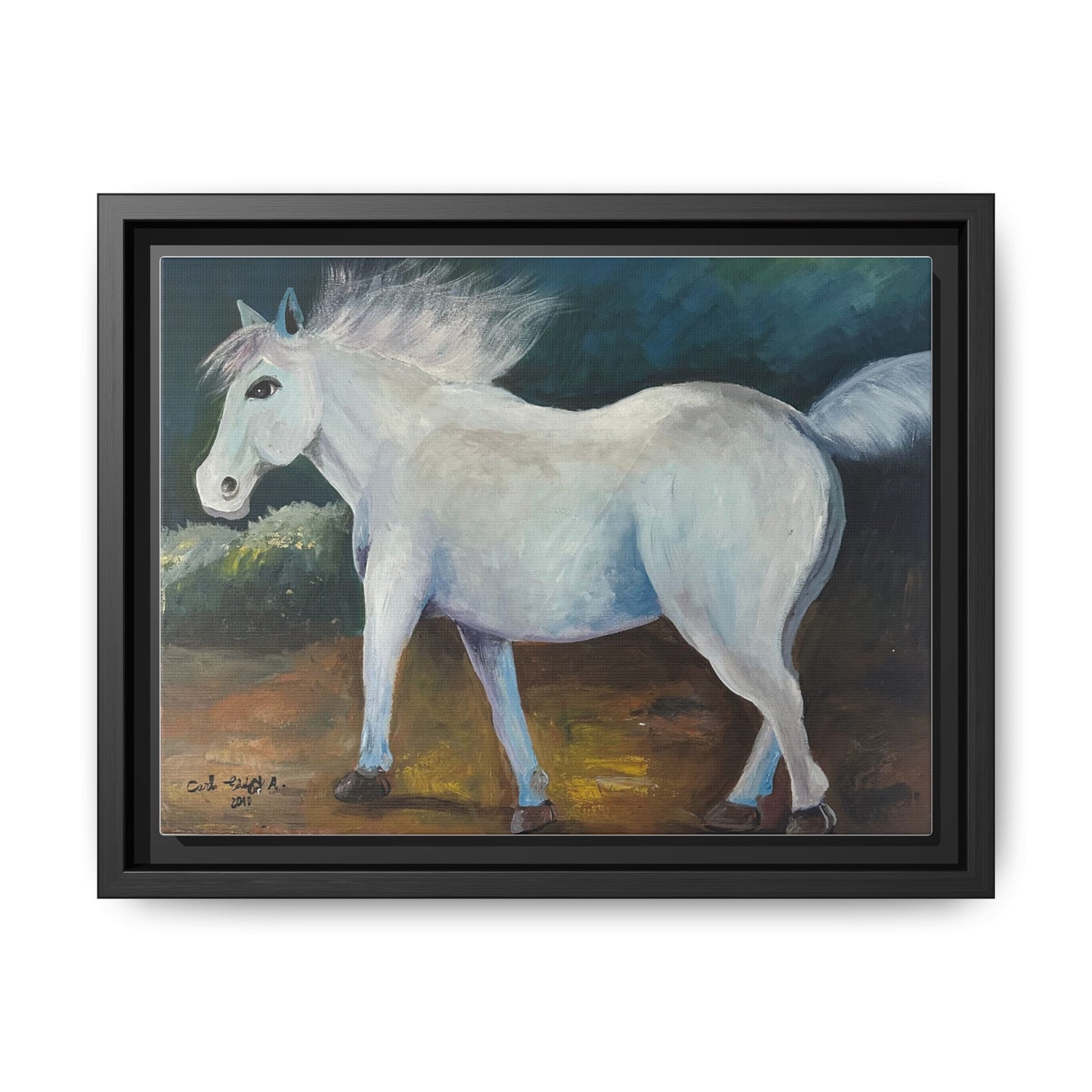 Canvas Horse Art