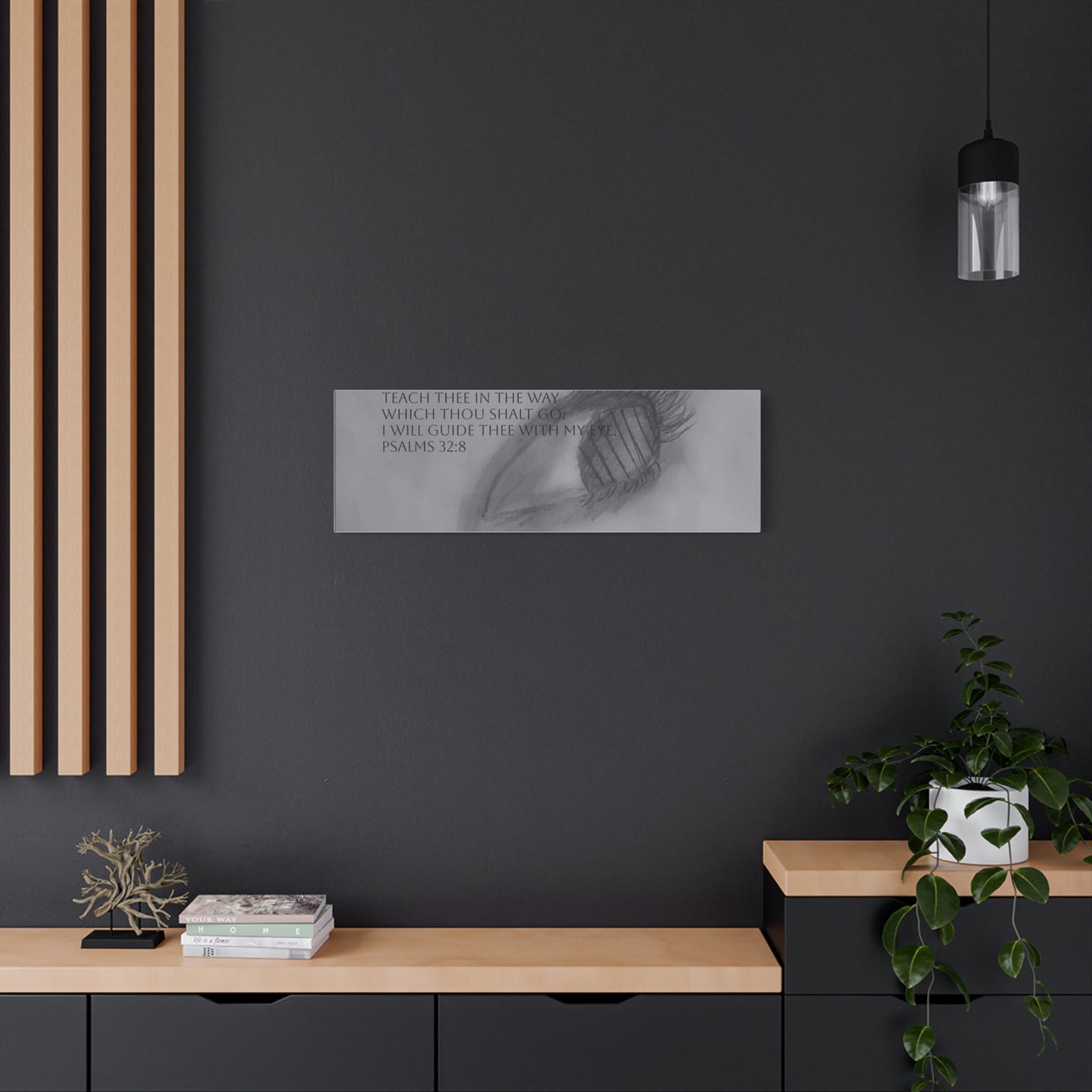 Canvas Wall Art - Jesus is Watching on Us