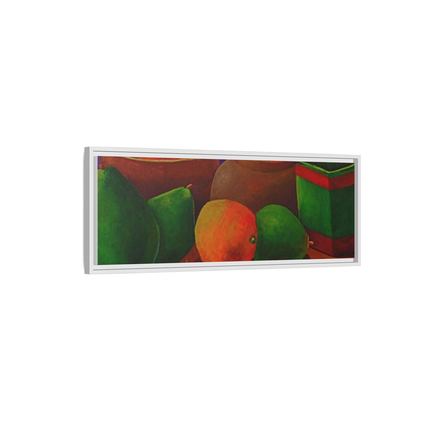 Canvas Wall Art - Tropical Fruits Design
