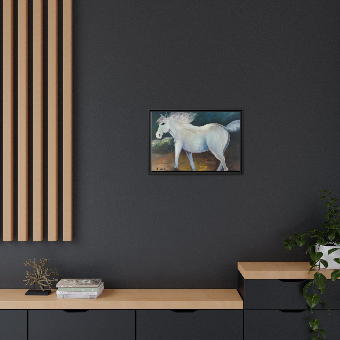 Canvas Horse Art