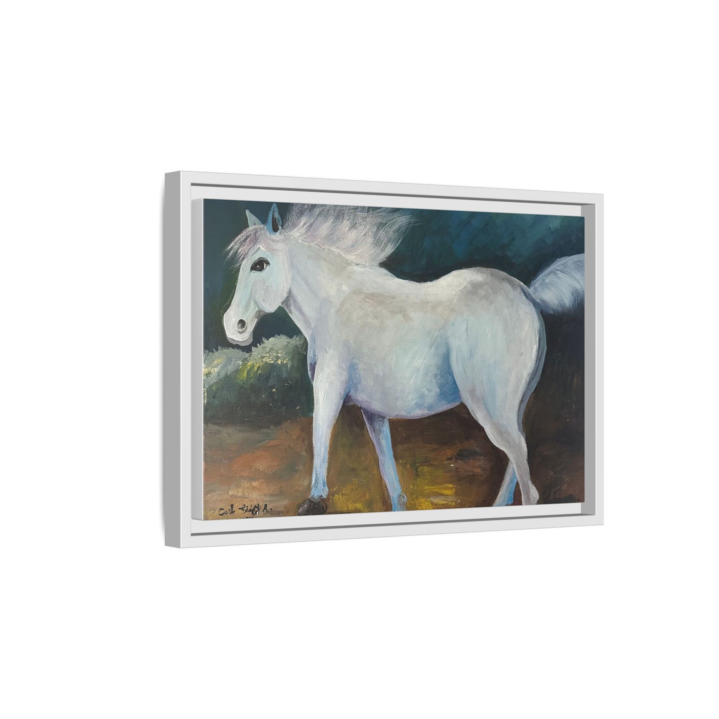 Canvas Horse Art