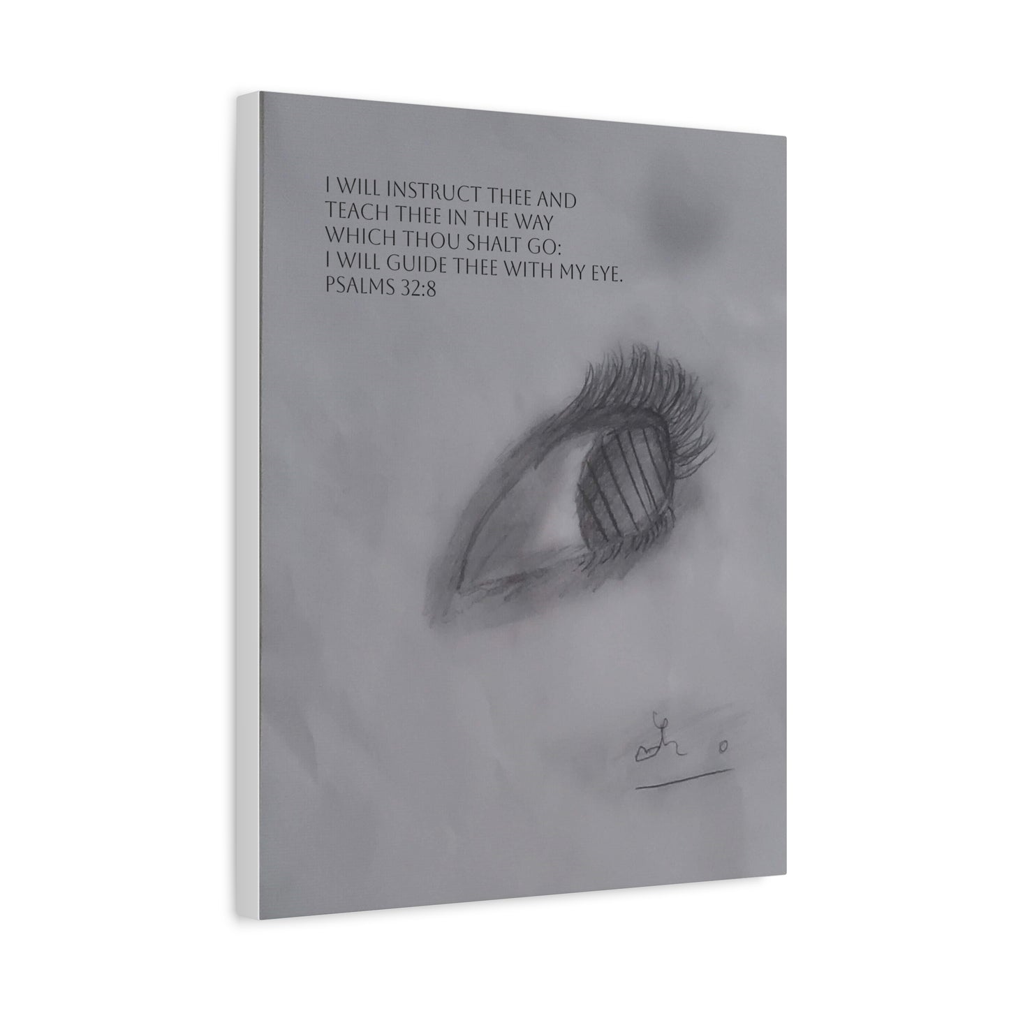 Canvas Wall Art - Jesus is Watching on Us