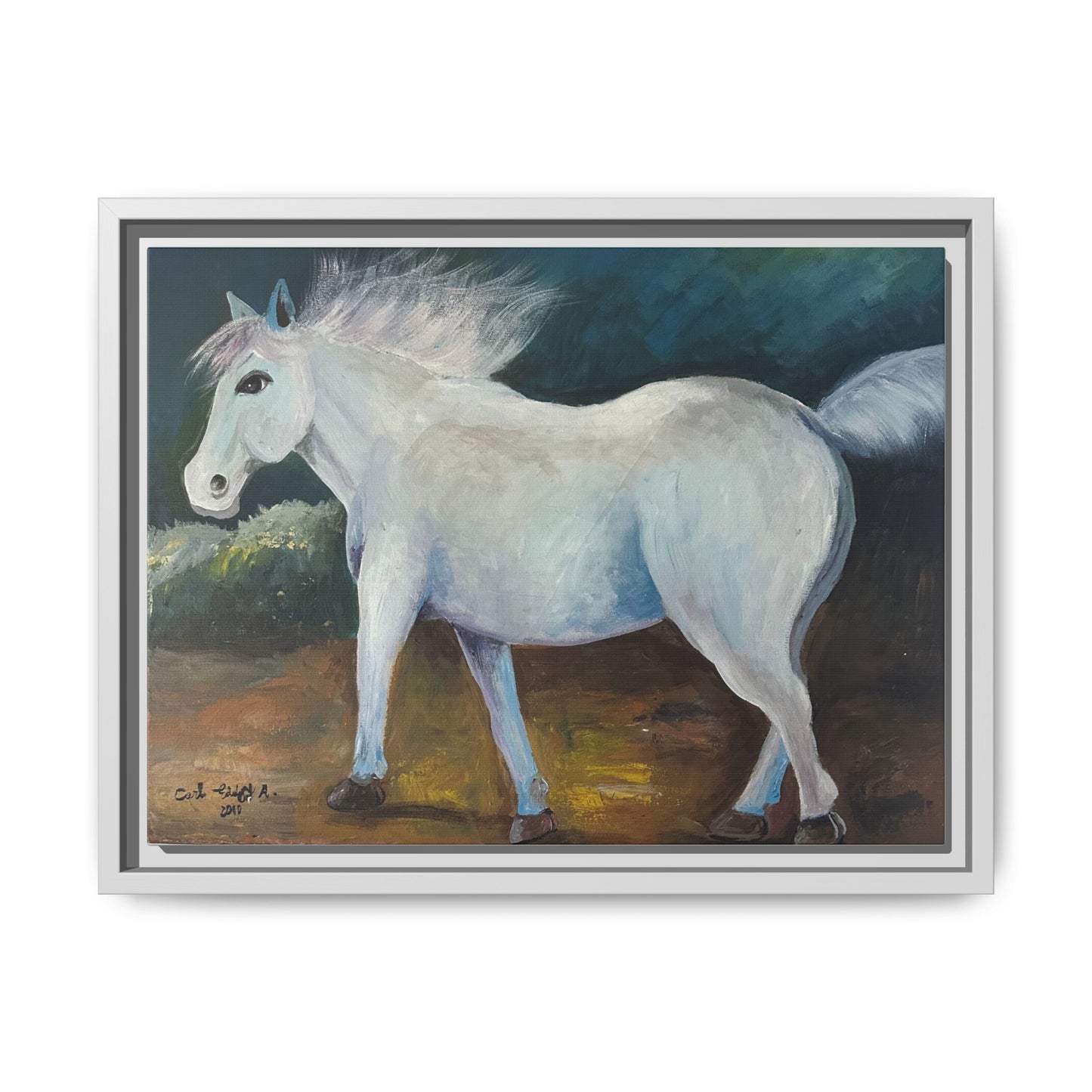 Canvas Horse Art