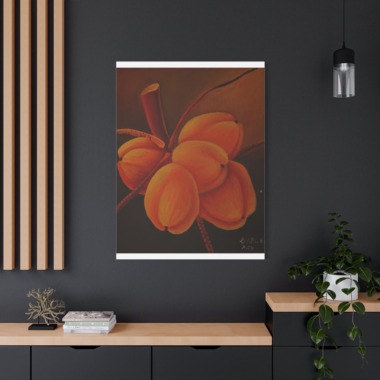 Canvas Print - Tropical Fruit Coconut Design