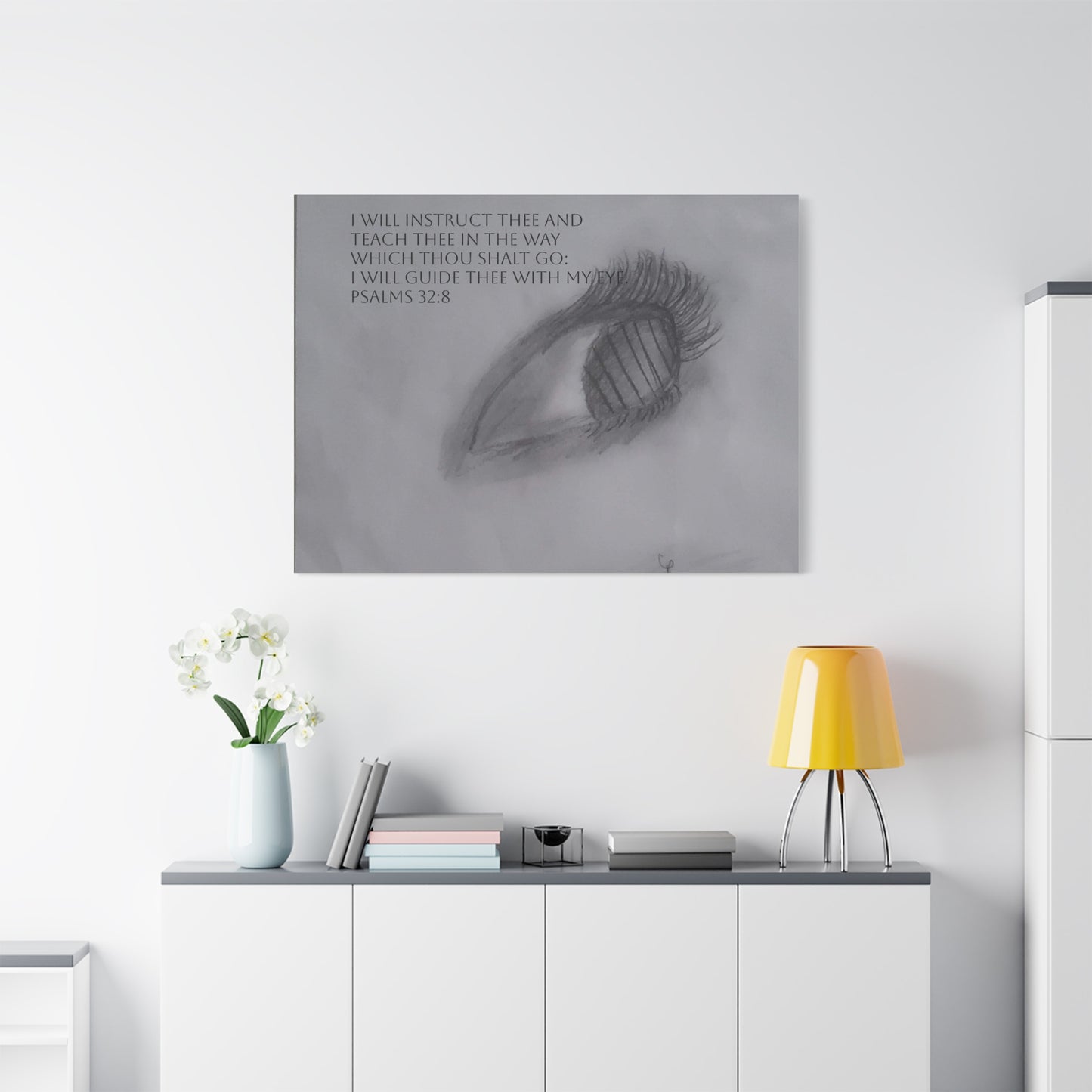 Canvas Wall Art - Jesus is Watching on Us