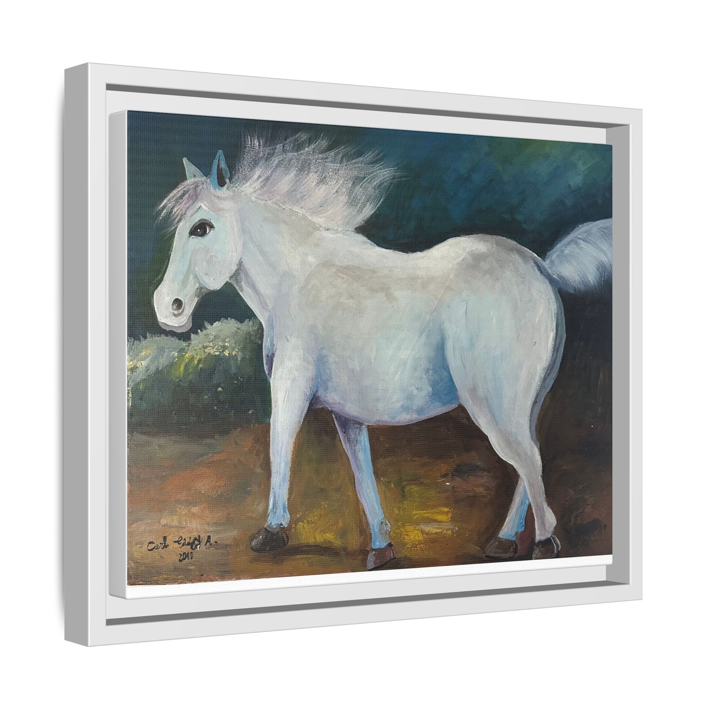 Canvas Horse Art