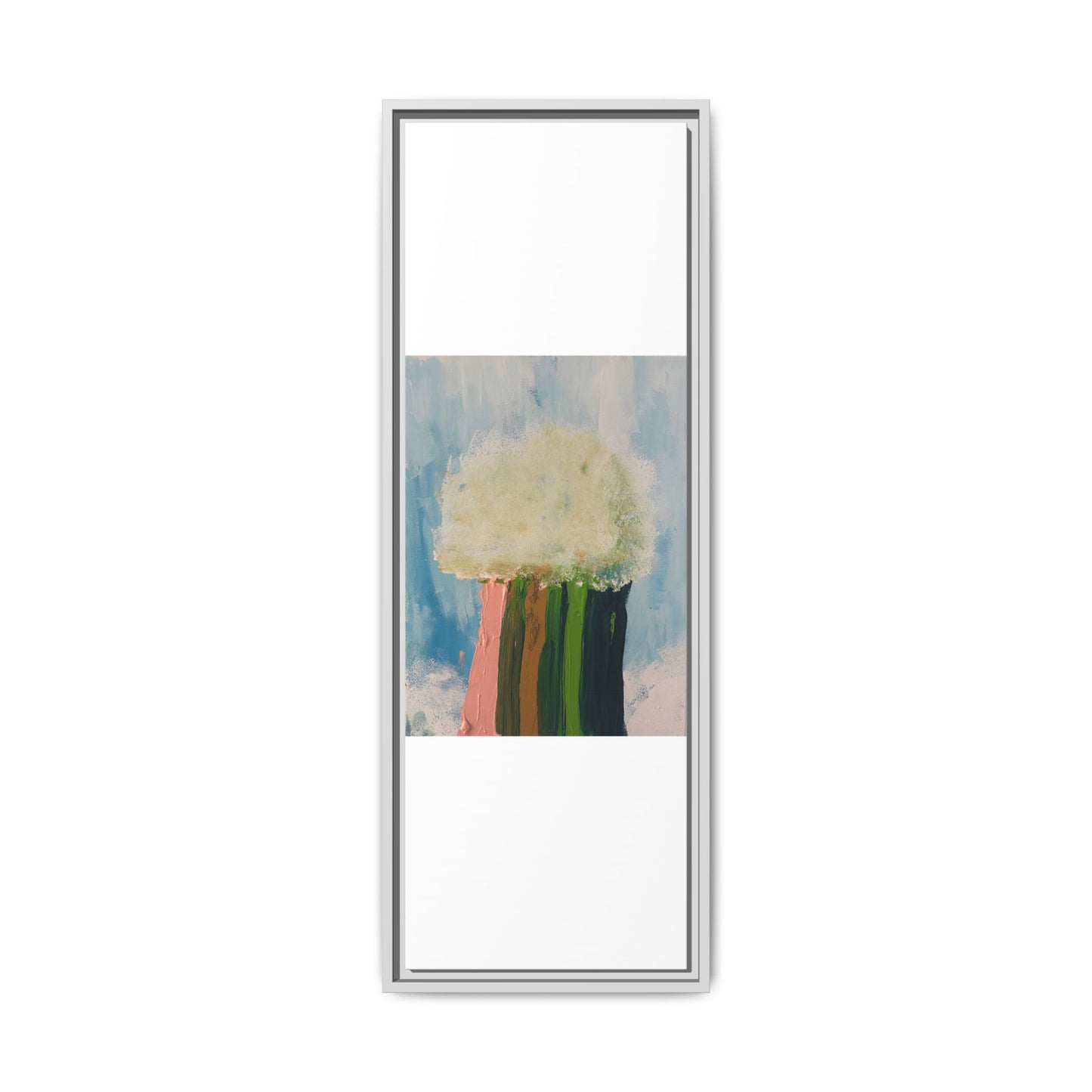 Canvas Wall Art - Cloud Dropping Rainbow