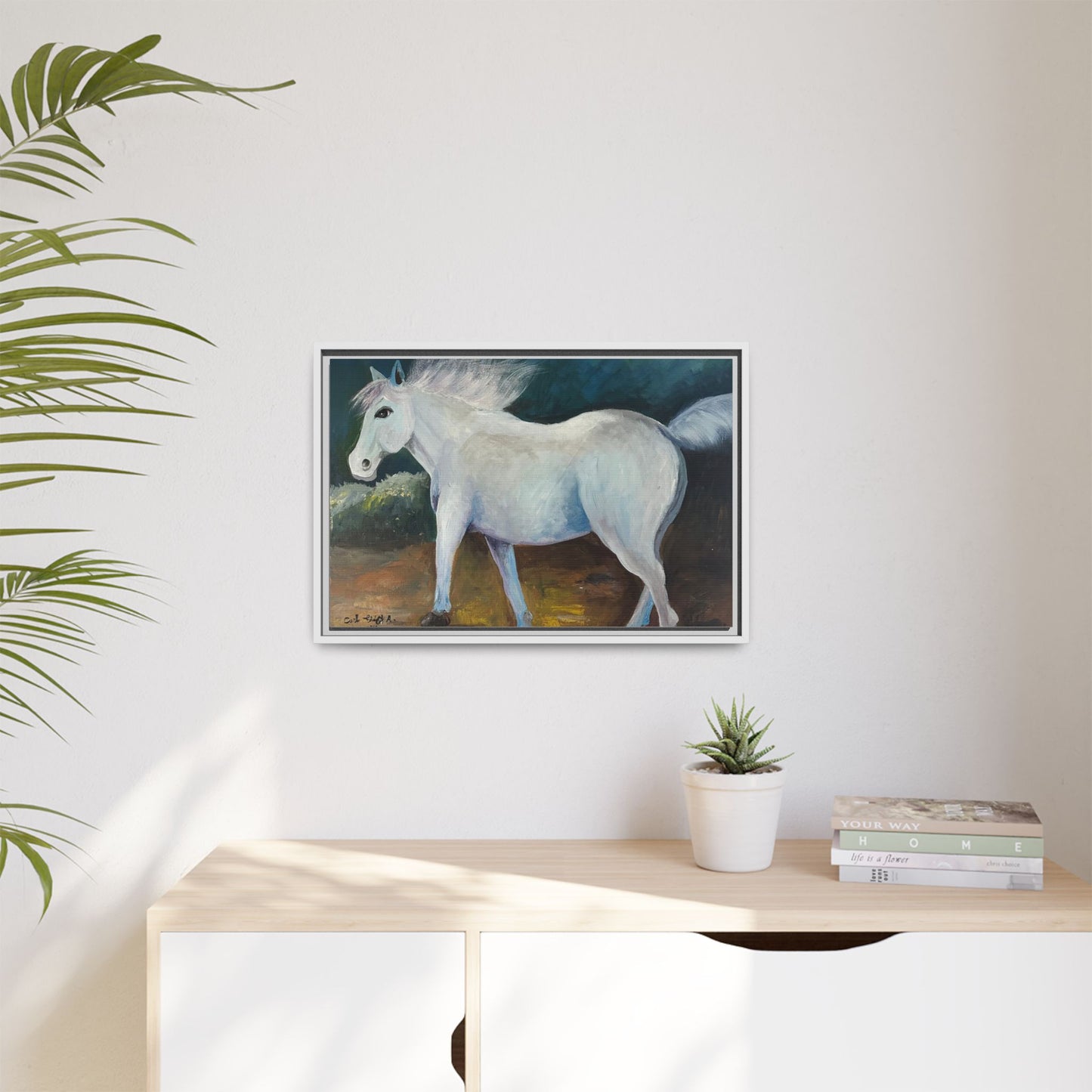 Canvas Horse Art