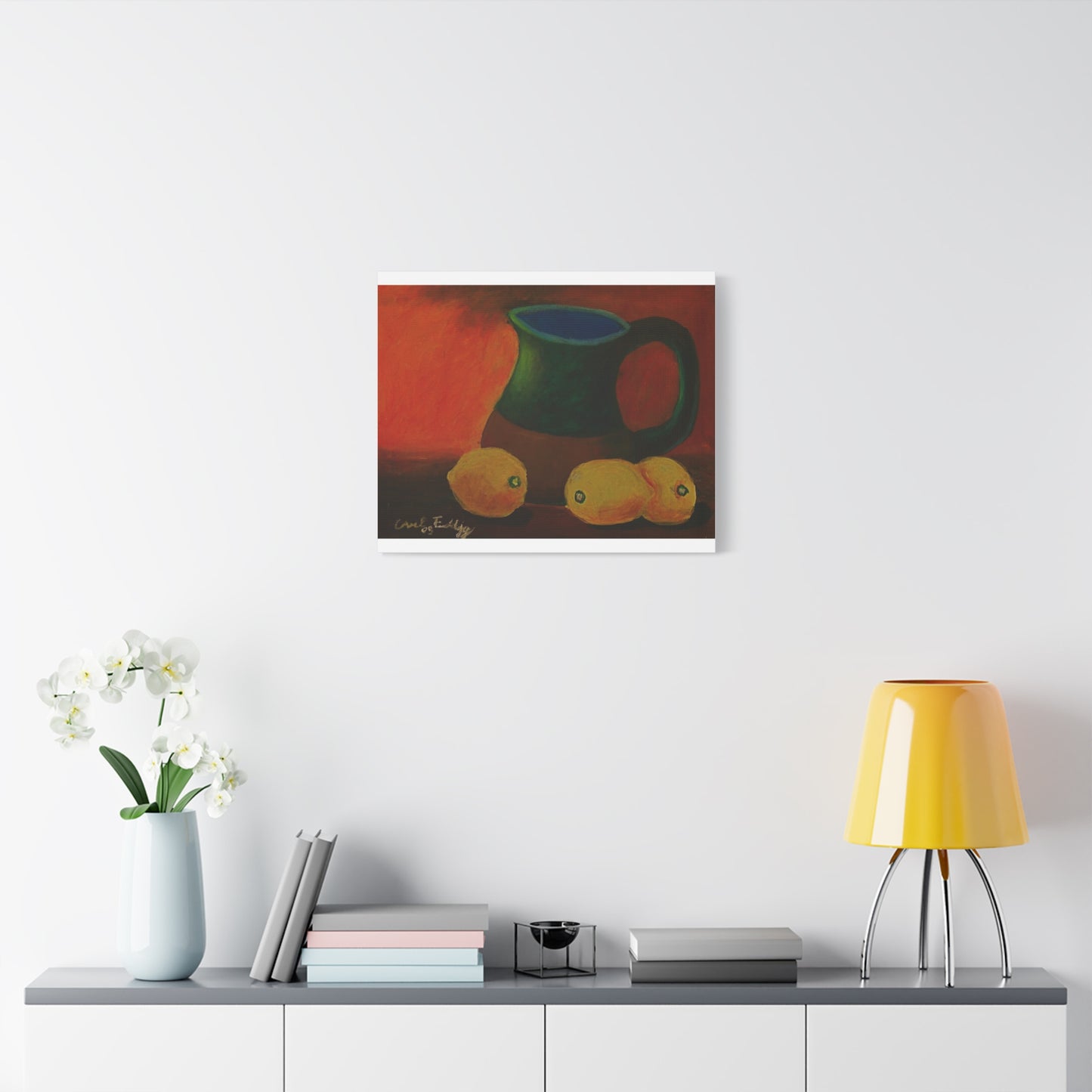 Canvas Print Tropical Lemon