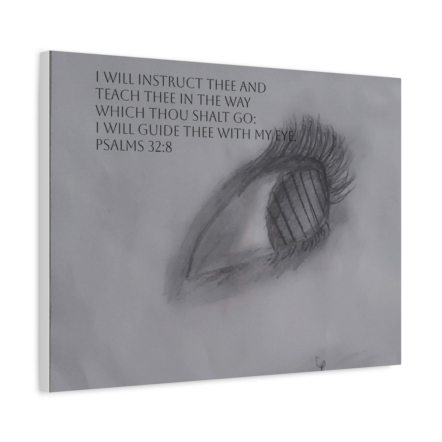 Canvas Wall Art - Jesus is Watching on Us