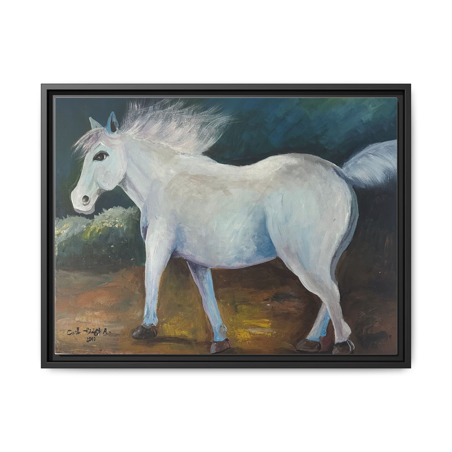 Canvas Horse Art