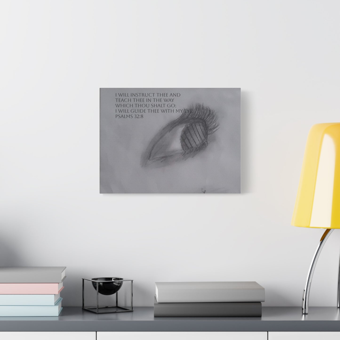 Canvas Wall Art - Jesus is Watching on Us