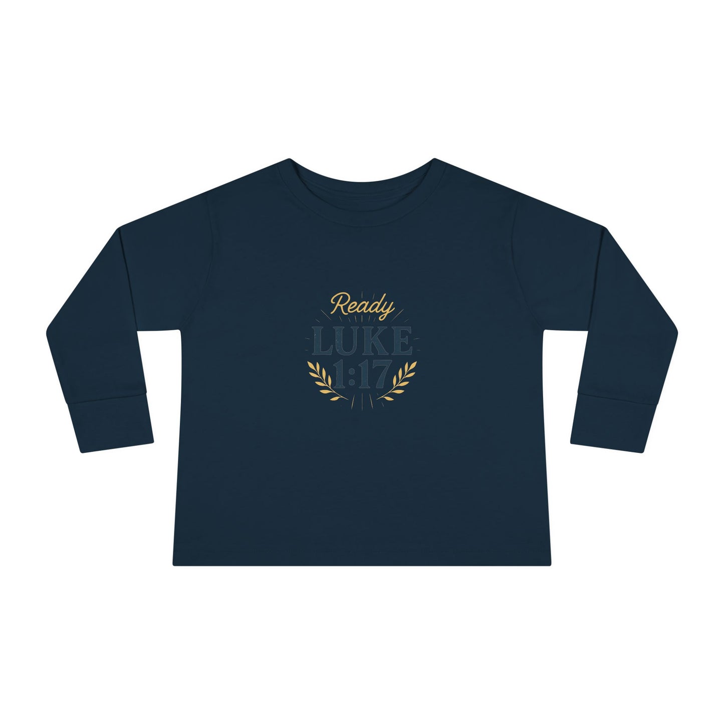Religious Toddler Long Sleeve Tee - READY FOR THE LORD