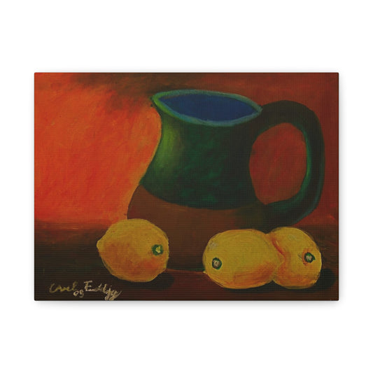 Canvas Print Tropical Lemon