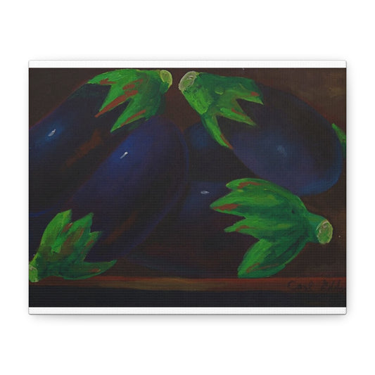 Canvas Print - Eggplant Design