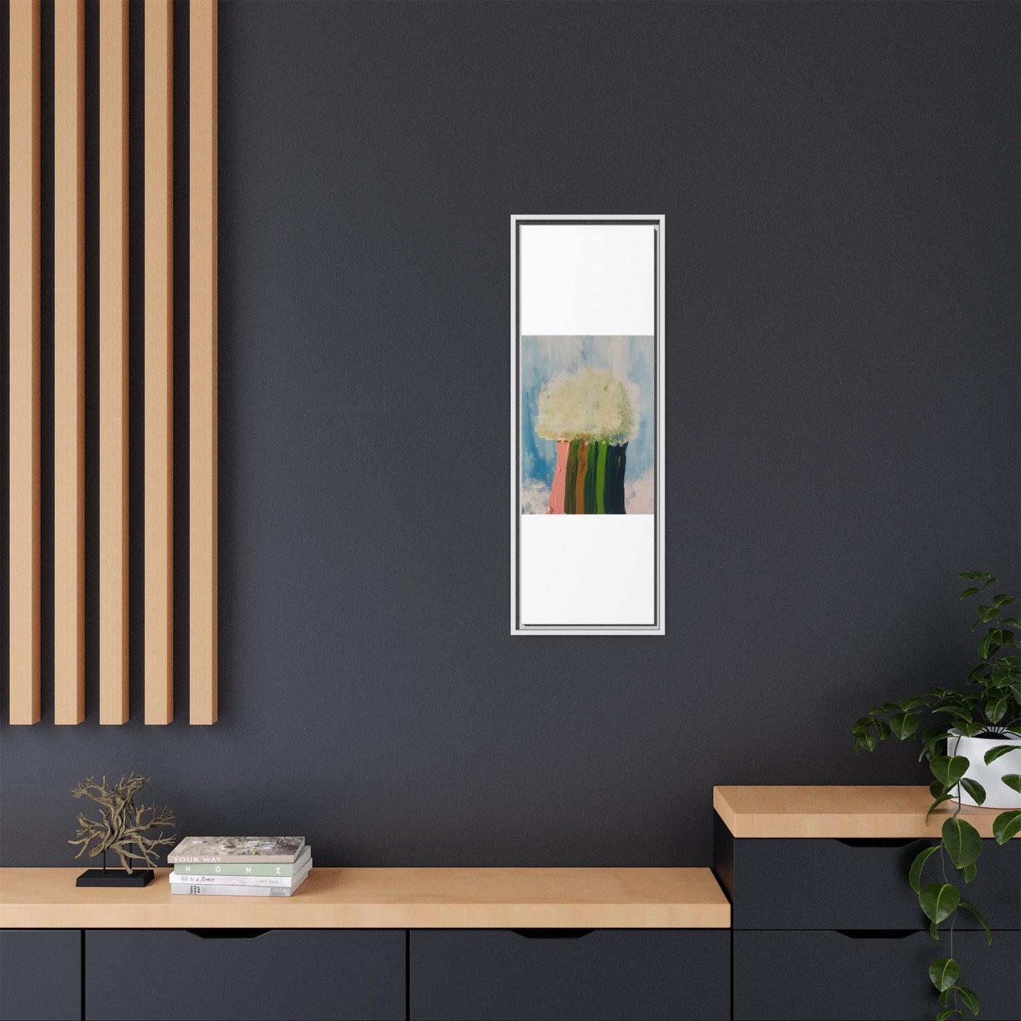 Canvas Wall Art - Cloud Dropping Rainbow