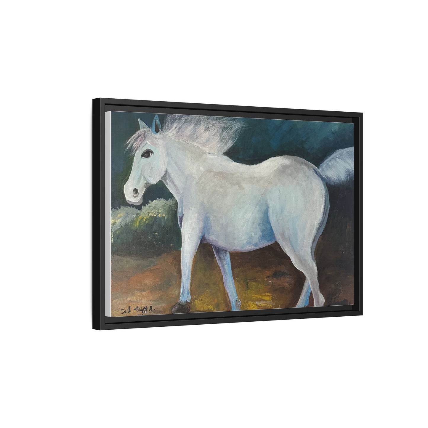Canvas Horse Art