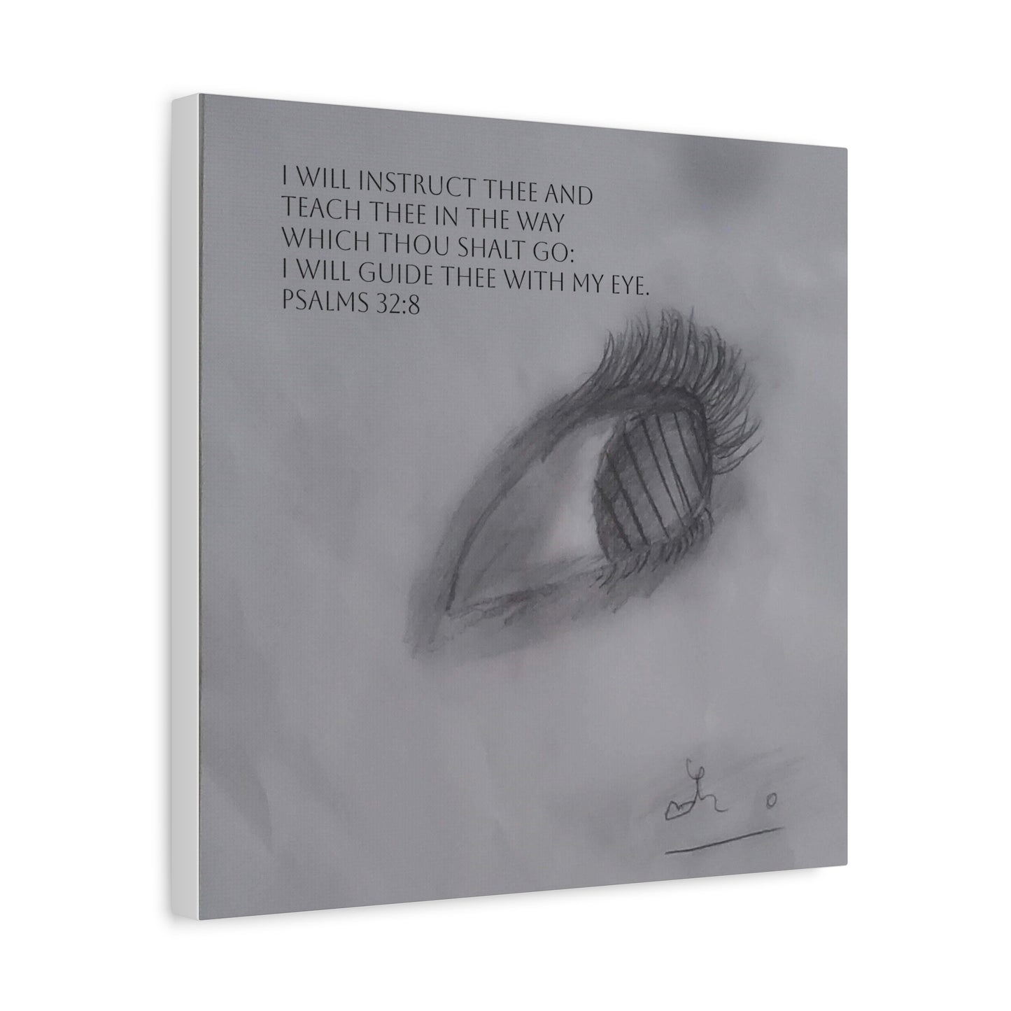 Canvas Wall Art - Jesus is Watching on Us