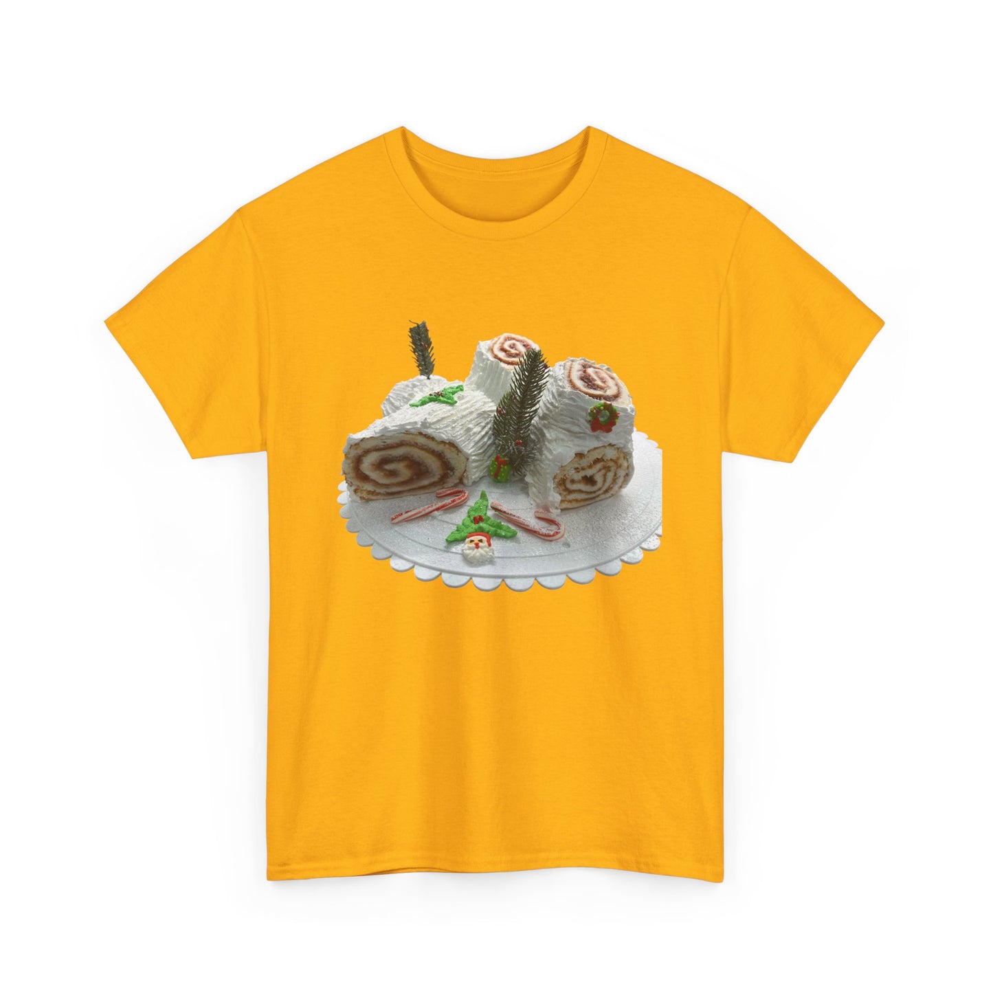 Festive Foodie Unisex Heavy Cotton Tee, Culinary Gift, Baking Lover Shirt, Holiday Apparel, Fun Food Print Top
