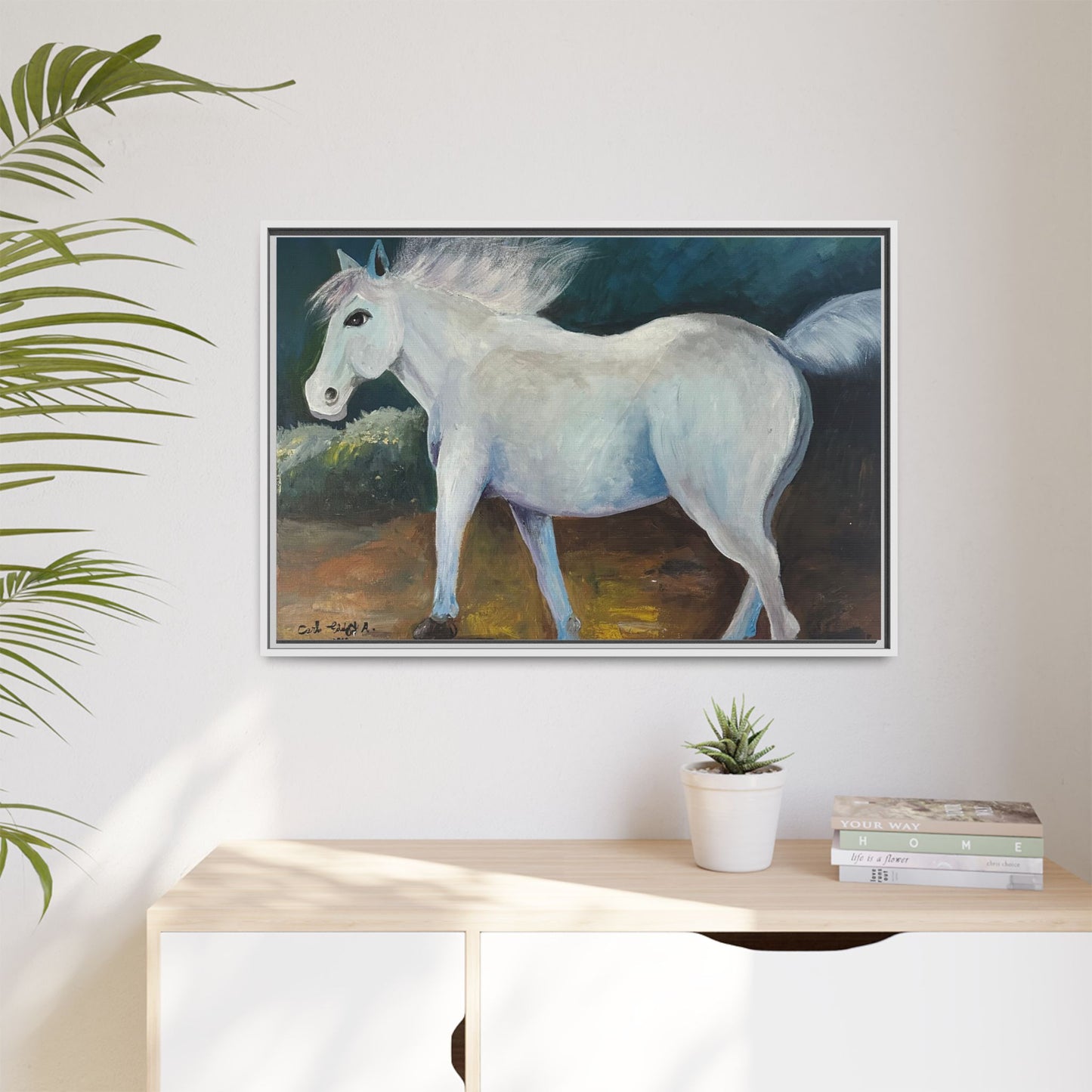 Canvas Horse Art
