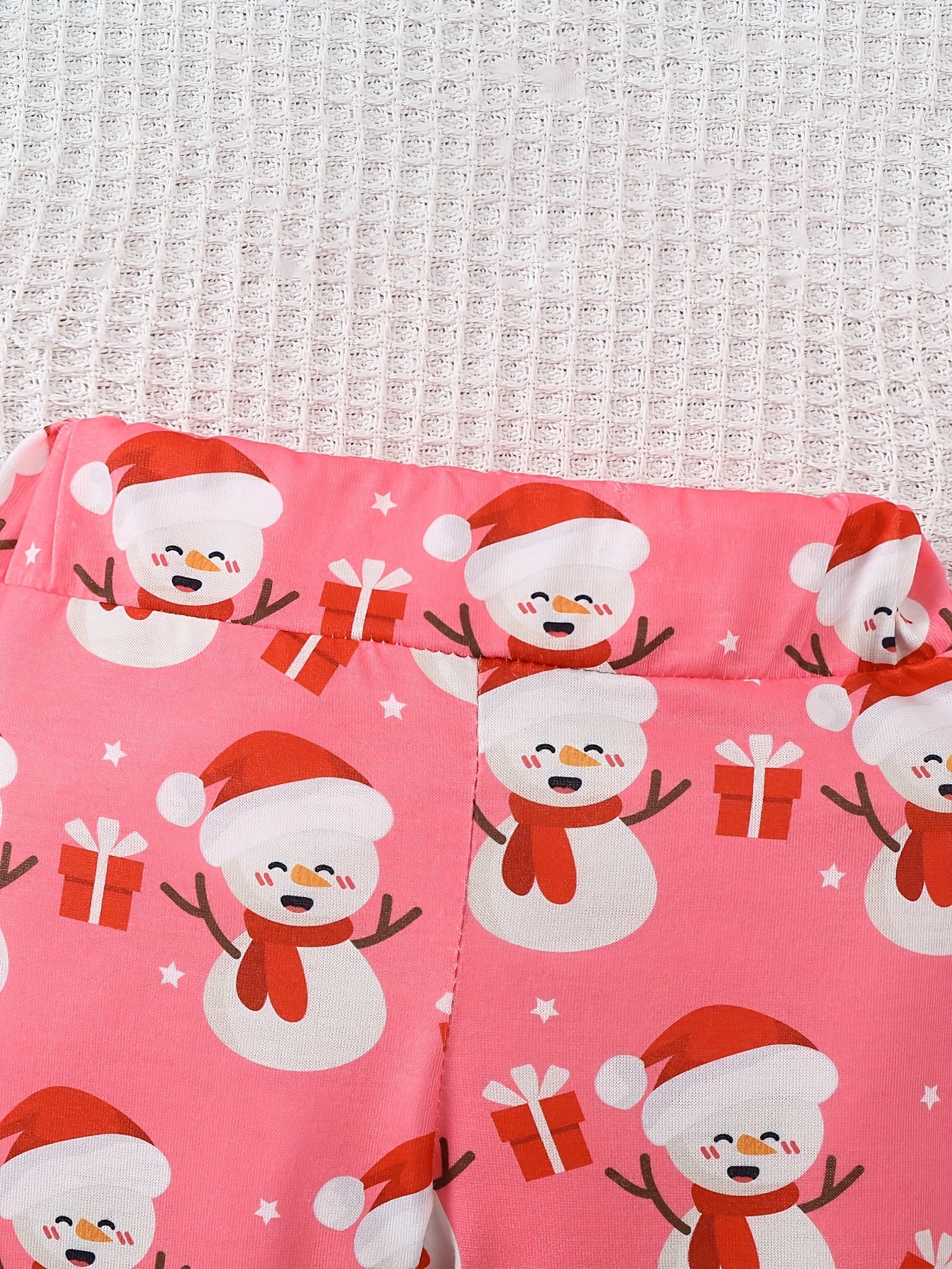 3pc Christmas Bodysuit, Pants, & Hat Set