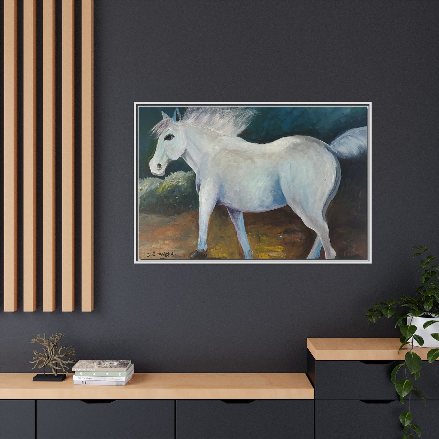 Canvas Horse Art