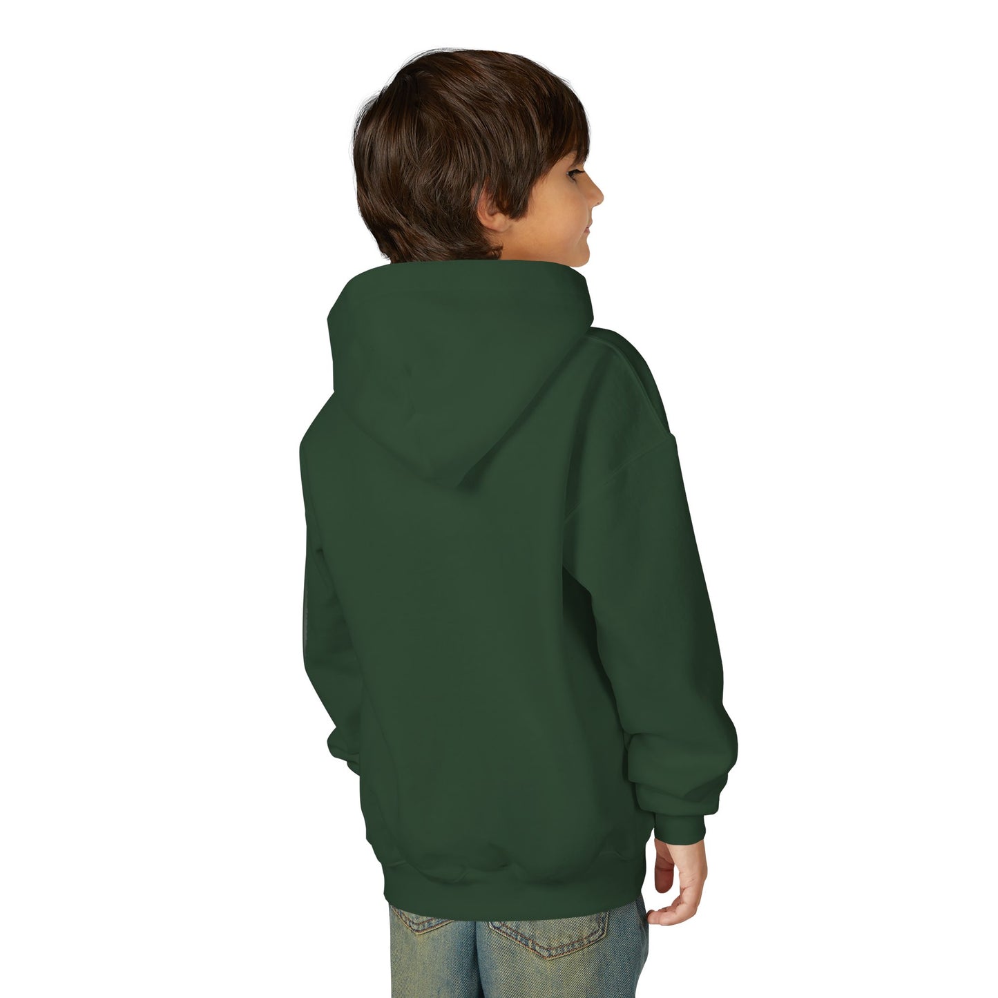 Youth Heavy Blend Hooded Sweatshirt with Artistic Design, Cozy Sweatshirt for Teens, Perfect for Back to School, Gifts for Young [...]