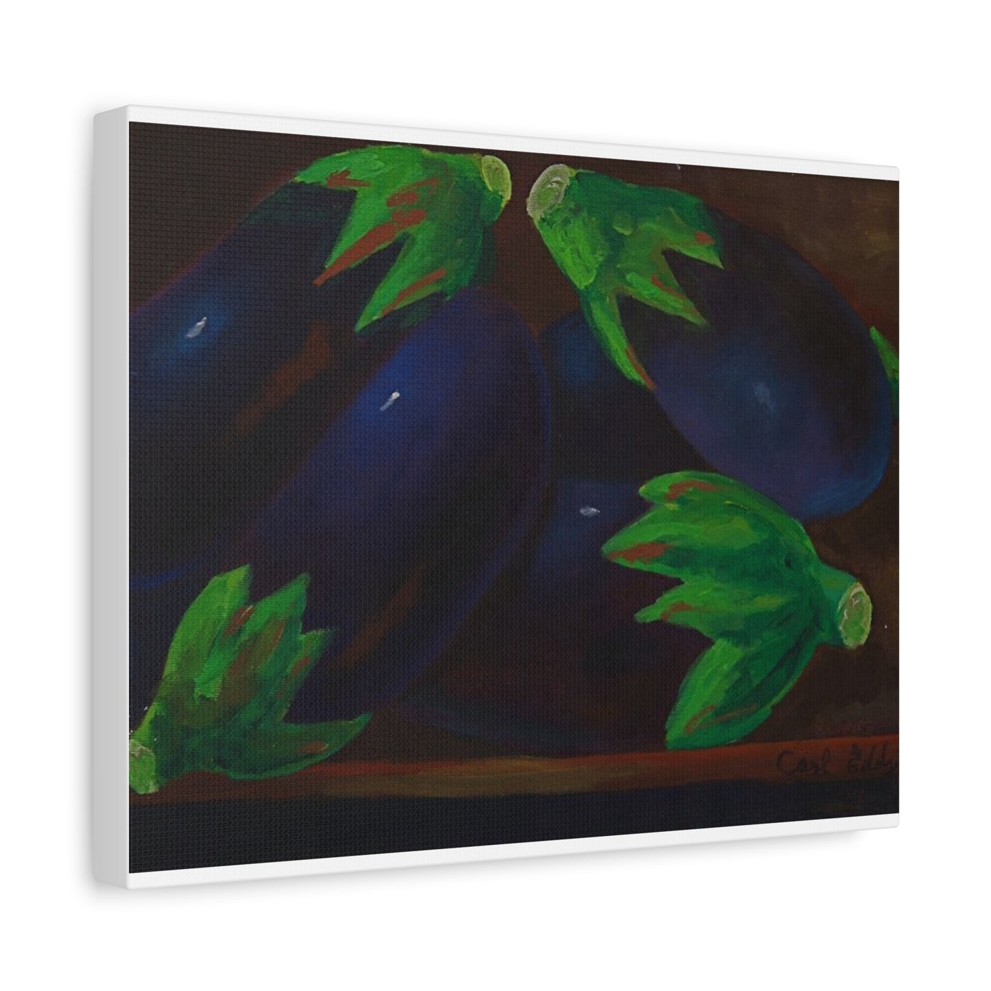 Canvas Print - Eggplant Design