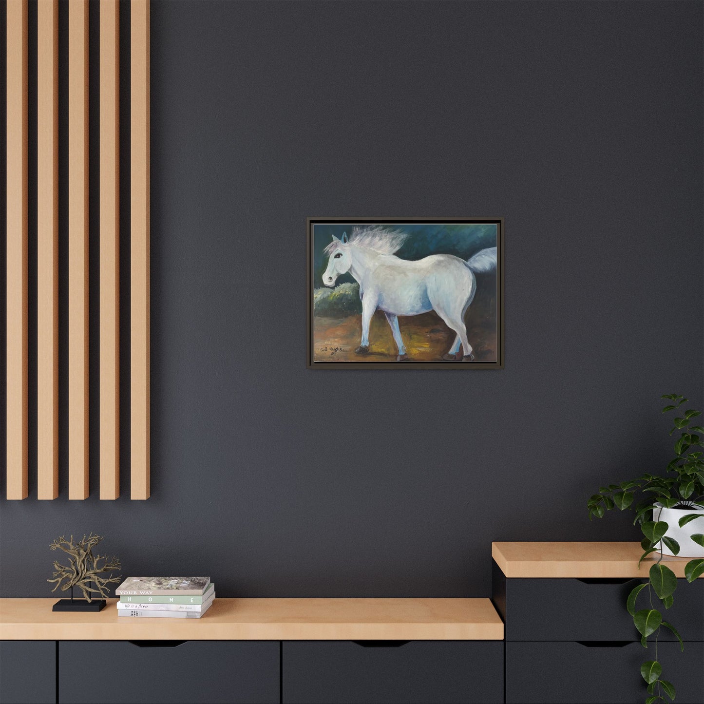 Canvas Horse Art