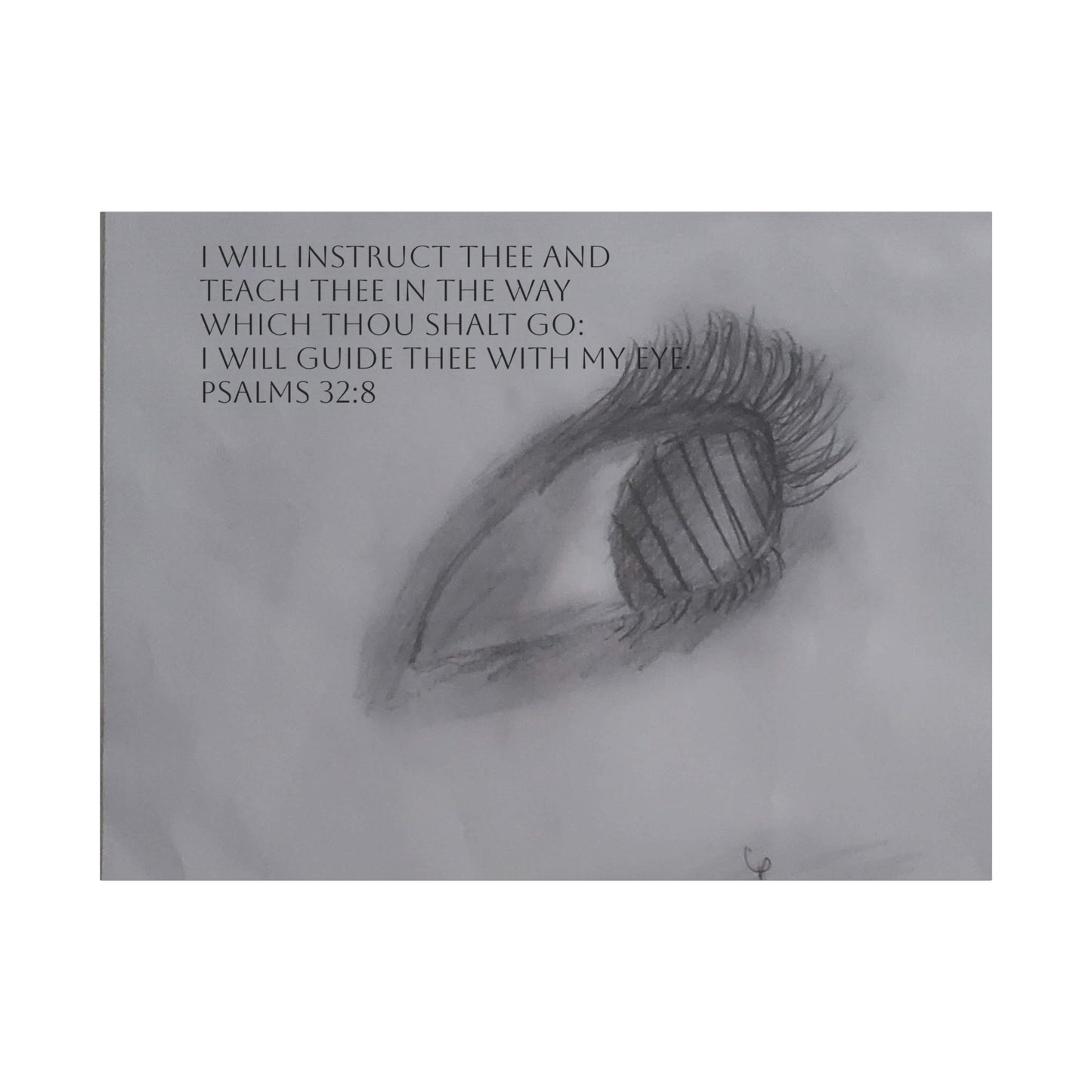 Canvas Wall Art - Jesus is Watching on Us