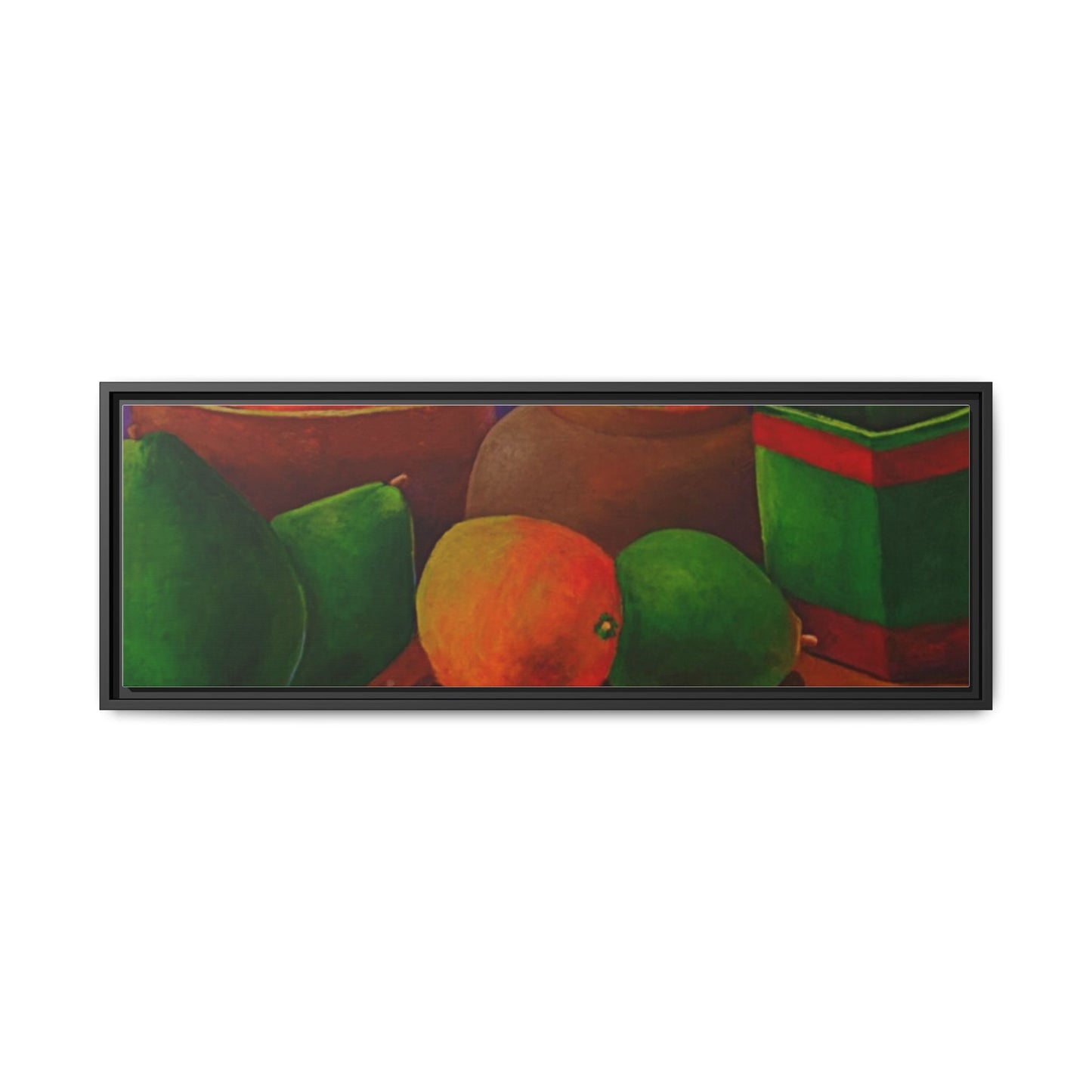 Tropical Fruits Canvas Wrap