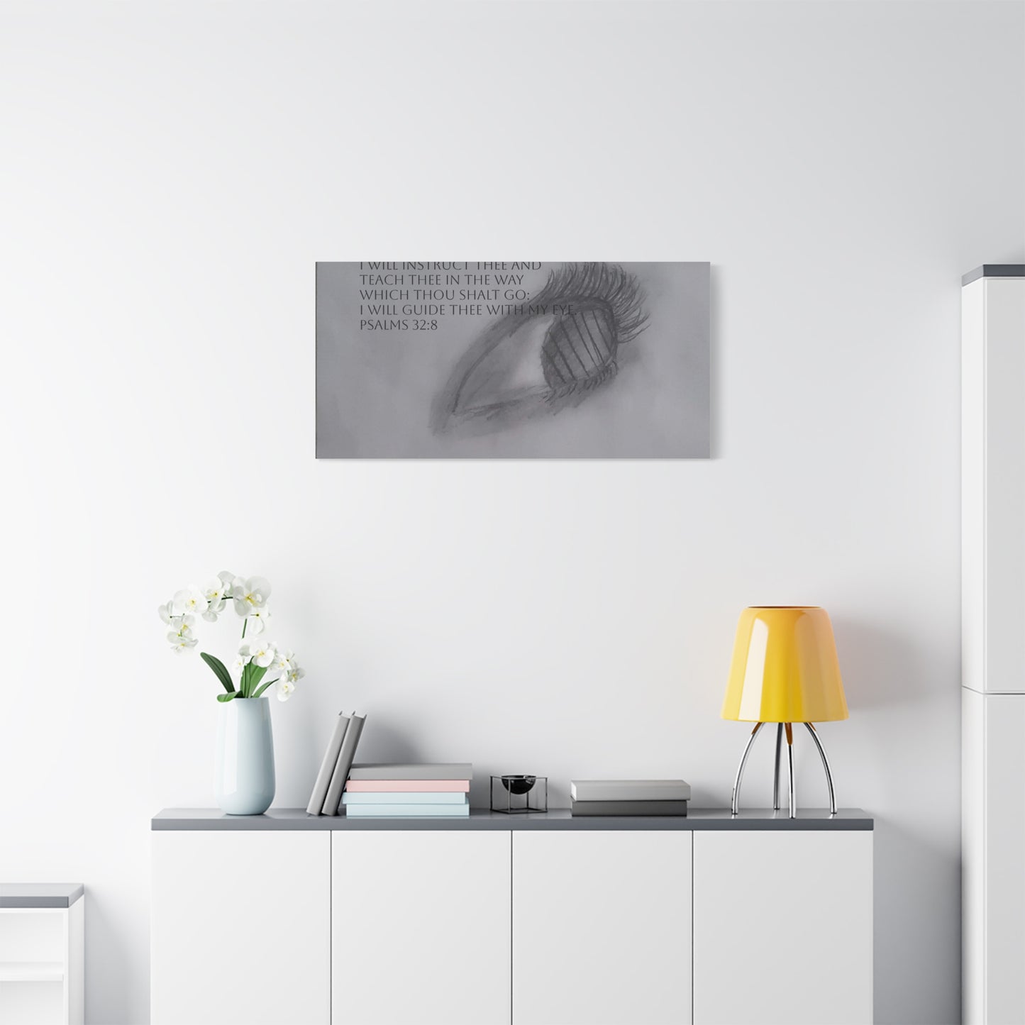 Canvas Wall Art - Jesus is Watching on Us