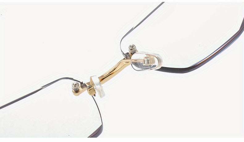 Photochromic Rimless Reading Glasses – Color Changing Readers for Men & Women