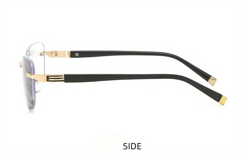 Photochromic Rimless Reading Glasses – Color Changing Readers for Men & Women